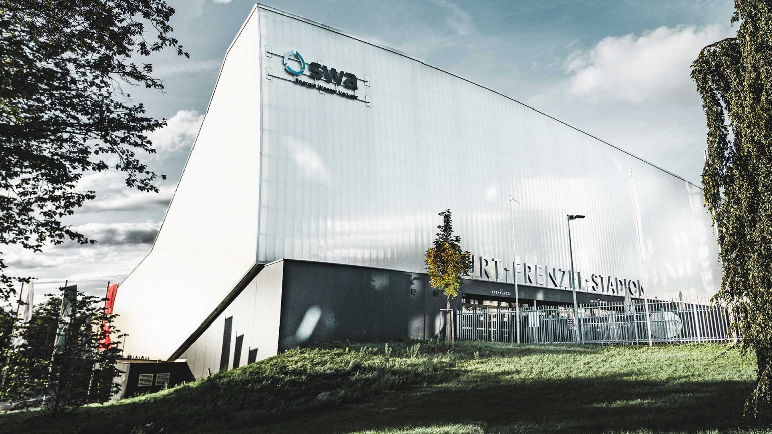 Neubau CurtFrenzelStadion LindermayrBau